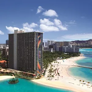 夏威夷威基基海滩希尔顿度假酒店 美国